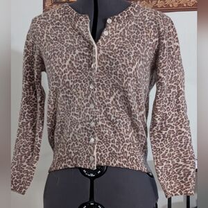 Vintage Bebe wool angora baby cardigan